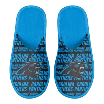 Men's Carolina Panthers FOCO Scuff Logo Slide Slippers