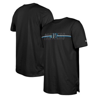 Men's Carolina Panthers  New Era Black 2023 NFL Training Camp T-Shirt