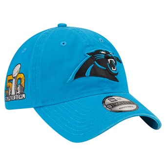 Men's Carolina Panthers New Era  Blue Distinct 9TWENTY Adjustable Hat