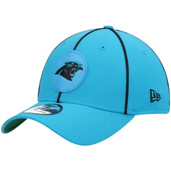 Men's Carolina Panthers New Era Blue Sideline 39Thirty Flex Hat