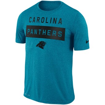 Men's Carolina Panthers Nike Light Blue Sideline Legend Lift Performance T-Shirt