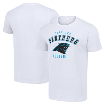 Men's Carolina Panthers Starter White Logo T-Shirt