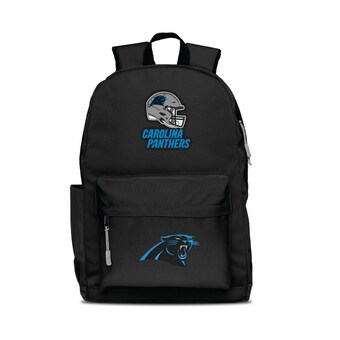 Carolina Panthers MOJO Black Two Logo Campus Backpack