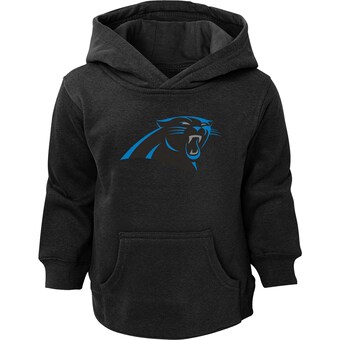 Toddler Carolina Panthers Black Logo Pullover Hoodie