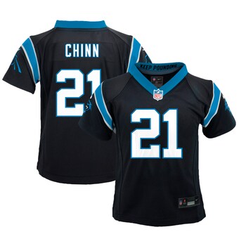 Toddler Carolina Panthers Jeremy Chinn Nike Black Game Jersey