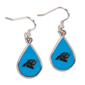 Carolina Panthers WinCraft Tear Drop Dangle Earrings