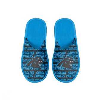 Youth Carolina Panthers FOCO Scuff Wordmark Slide Slippers