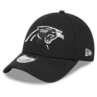 Youth Carolina Panthers New Era Black  Main B-Dub 9FORTY Adjustable Hat