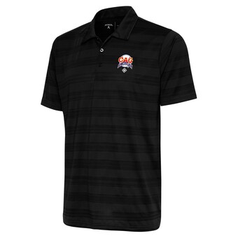 Men's Chicago American Giants Antigua Black Compass Polo