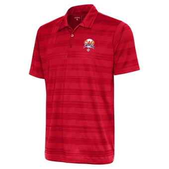 Men's Chicago American Giants Antigua Red Compass Polo