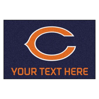 Chicago Bears 19'' x 30'' Personalized Accent Rug