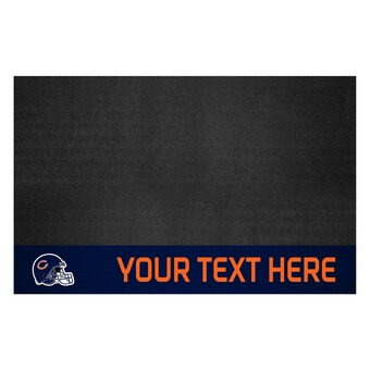 Chicago Bears 26'' x 42'' Personalized Vinyl Grill Mat