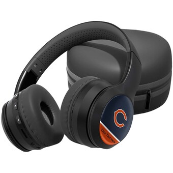Chicago Bears Personalized Wireless Bluetooth Headphones & Case