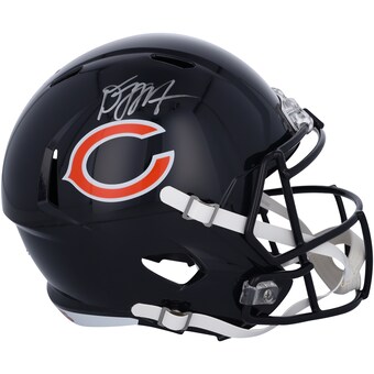 D.J. Moore Chicago Bears Autographed Fanatics Authentic Riddell Speed Replica Helmet