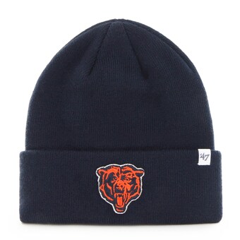 Men's Chicago Bears '47 Navy Primary Alternate Logo Basic Cuffed Knit Hat