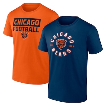 Men's Chicago Bears Fanatics Serve T-Shirt Combo Pack