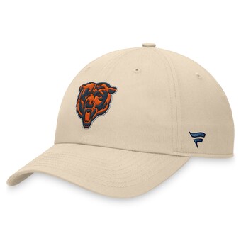 Men's Chicago Bears Fanatics Cream Midfield Adjustable Hat