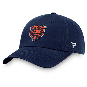 Men's Chicago Bears Fanatics Navy Fundamental Adjustable Hat