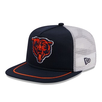 Men's Chicago Bears New Era Navy/White Original Classic Golfer Adjustable Hat