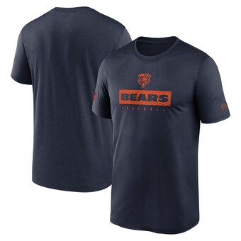 Men's Chicago Bears Nike Navy Sideline Legend Performance T-Shirt