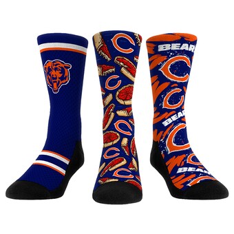 Unisex Chicago Bears  Rock Em Socks Fan Favorite Three-Pack Crew Sock Set