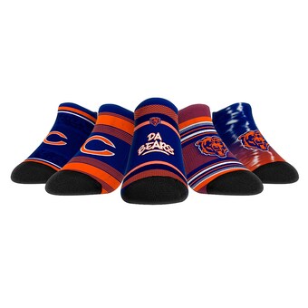 Unisex Chicago Bears Rock Em Socks Super Fan Five-Pack Low-Cut Socks Set