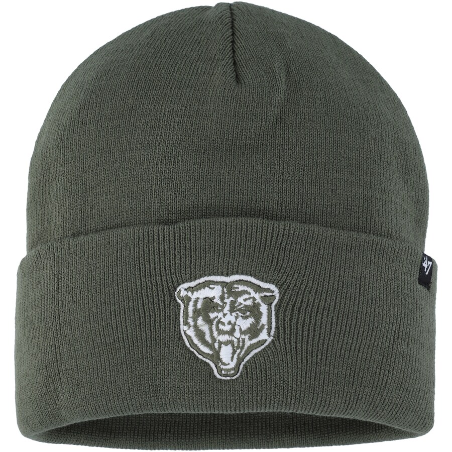 Women's Chicago Bears  '47 Green Haymaker Cuffed Knit Hat