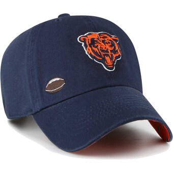 Women's Chicago Bears '47 Navy Confetti Icon Clean Up Adjustable Hat