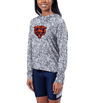 Women's Chicago Bears Certo Navy Session Pullover Hoodie