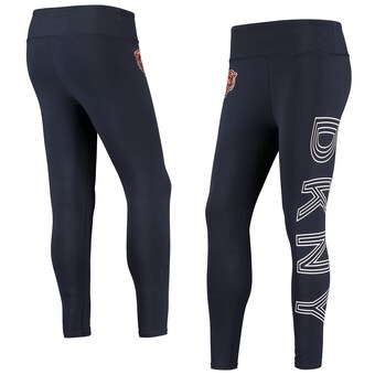 Women's Chicago Bears DKNY Sport Navy Sami High Waisted Leggings