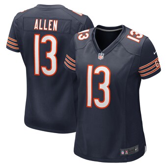 Women's Chicago Bears Keenan Allen Nike  Navy Game Jersey