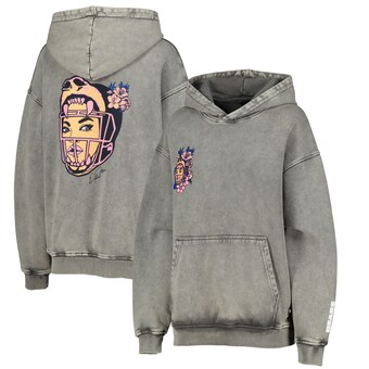 Women's Chicago Bears x Ellen Ma  The Wild Collective Gray 2024 Women's History Month Collection Pullover Hoodie
