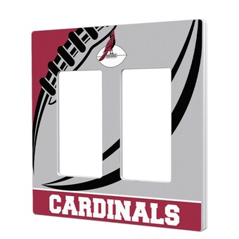 Chicago Cardinals Passtime Design Double Rocker Lightswitch Plate