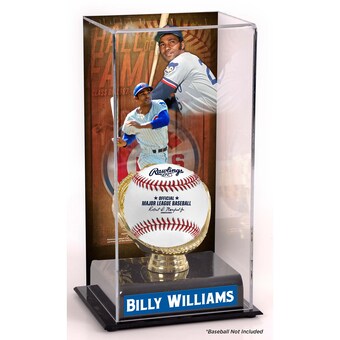 Chicago Cubs Billy Williams Fanatics Authentic Hall of Fame Sublimated Display Case with Image