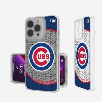 Chicago Cubs Circle Design iPhone Clear Case