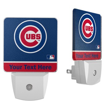 Chicago Cubs Personalized 2-Piece Nightlight Set