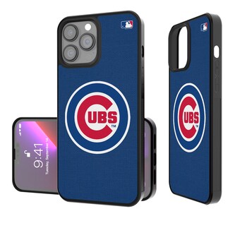 Chicago Cubs Solid Design iPhone Bump Case