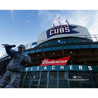 Unsigned Chicago Cubs Fanatics Authentic Wrigley Field Outside the Stadium Photograph