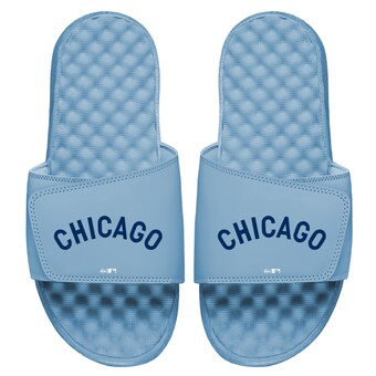 Men's Chicago Cubs ISlide Blue 1976 Cooperstown Slide Sandals