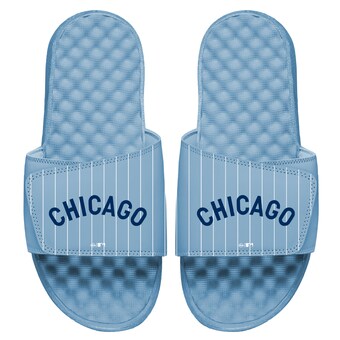 Men's Chicago Cubs ISlide Blue 1987 Cooperstown Slide Sandals