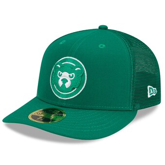 Men's Chicago Cubs New Era Green 2022 St. Patrick's Day Low Profile 59FIFTY Fitted Hat