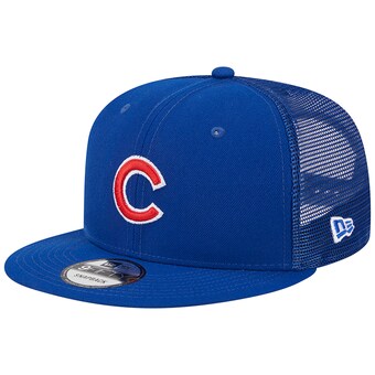 Men's Chicago Cubs New Era Royal Team Color Trucker 9FIFTY Snapback Hat