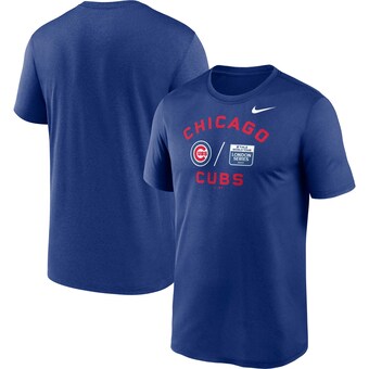 Men's Chicago Cubs Nike Royal 2023 MLB World Tour: London Series Legend Performance T-Shirt