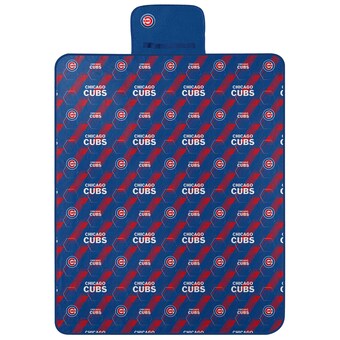 Chicago Cubs  The Northwest Group 60'' x 72'' Hex Stripe Outdoor Picnic Blanket