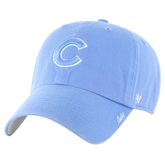 Women's Chicago Cubs '47 Light Blue Luminance Cheer Clean Up Adjustable Hat