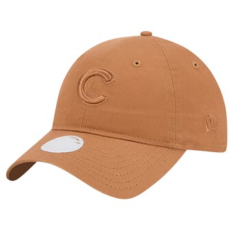 Women's Chicago Cubs New Era Brown Color Pack 9TWENTY Adjustable Hat