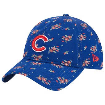 Women's Chicago Cubs  New Era Royal Bloom 9TWENTY Adjustable Hat