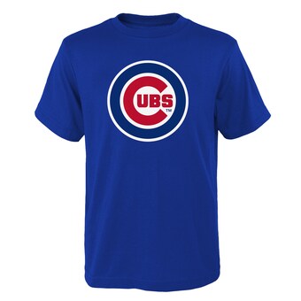 Chicago Cubs Youth Logo Primary Team T-Shirt - Royal