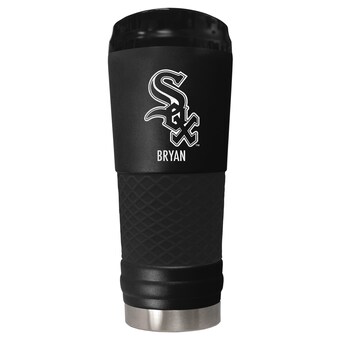 Chicago White Sox Black 24oz. Personalized Stealth Draft Tumbler