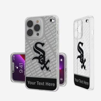 Chicago White Sox Endzone Design iPhone Clear Case